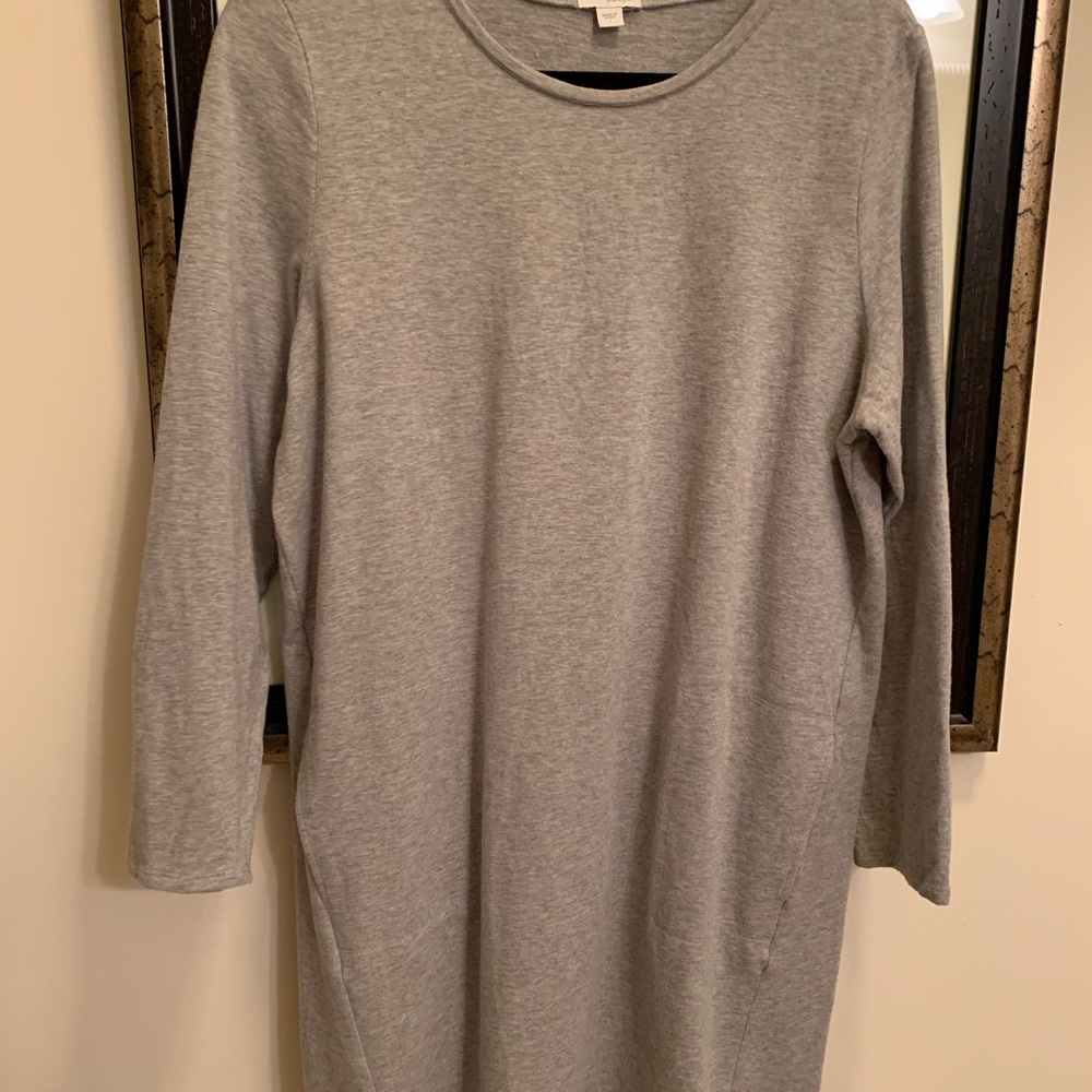J Jill sweatshirt tunic with side pockets, Size L